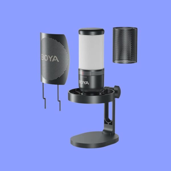 BOYA K3 TYPE-C Vibrant Lighting Condenser USB Microphone - Image 3