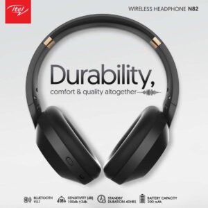 Itel N82 Bluetooth Headphones+SD Card+Aux Slot