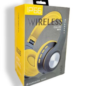 P66 Bluetooth Headphones With TF Card Slot