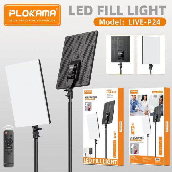 Plokama Live-P19 Application Scenarios Led Fill Light Panel - Image 3