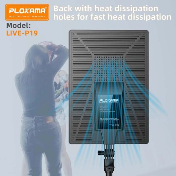 Plokama Live-P19 Application Scenarios Led Fill Light Panel - Image 4