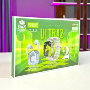 S300 CROWN ULTRA2 SMART WATCH WITH AIRPODS 7+1+1