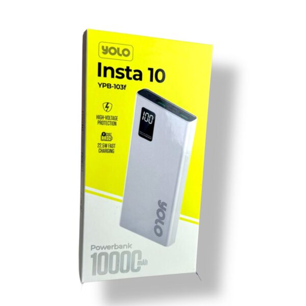 YOLO Insta 10 Power Bank 10000mAh 22.5W