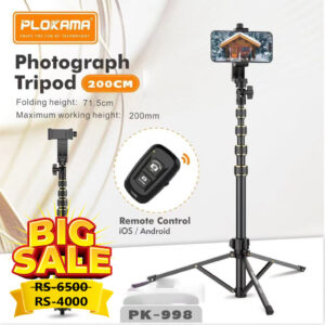 Plokama PK-998 All in One With Remote Tripod Stand